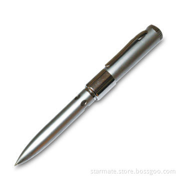 USB2.0 Pen Drive with Copper Casing, Plug-and-play Function, Anti-shock and Moisture-resistant